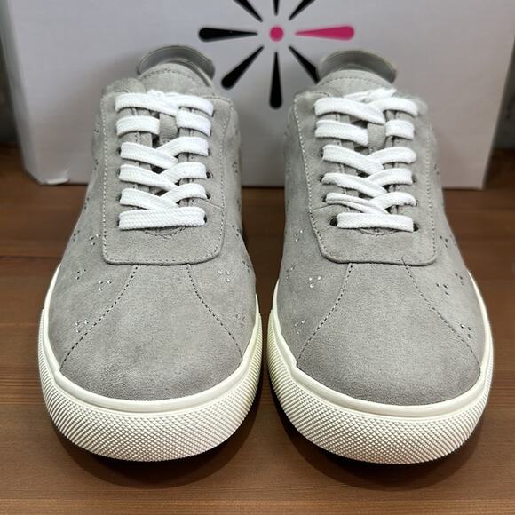 Isaac Mizrahi Live Faux Suede Lace-Up Sneaker Size 7 - Picture 3 of 9